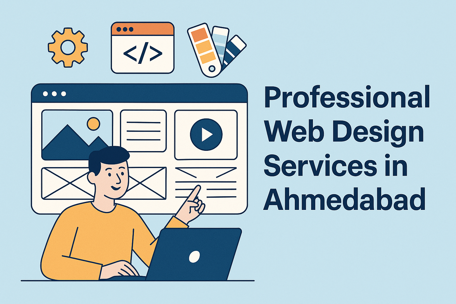 Professional Web Design Services in Ahmedabad