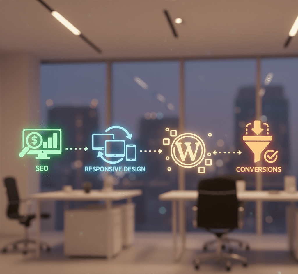 Web Design Services in the USA: How Small Businesses Can Turn Websites Into Lead Machines 2 Tarasaka web design features.