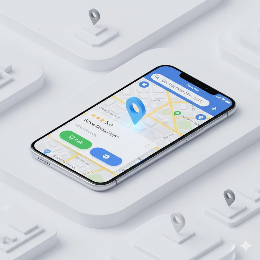 dentist google maps ranking usa