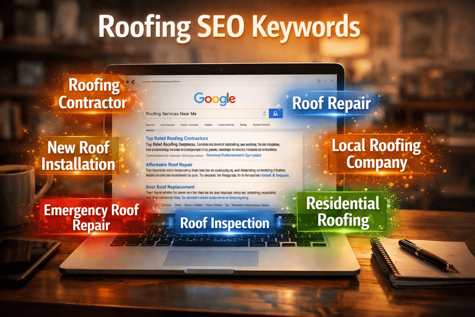 roofing seo keywords