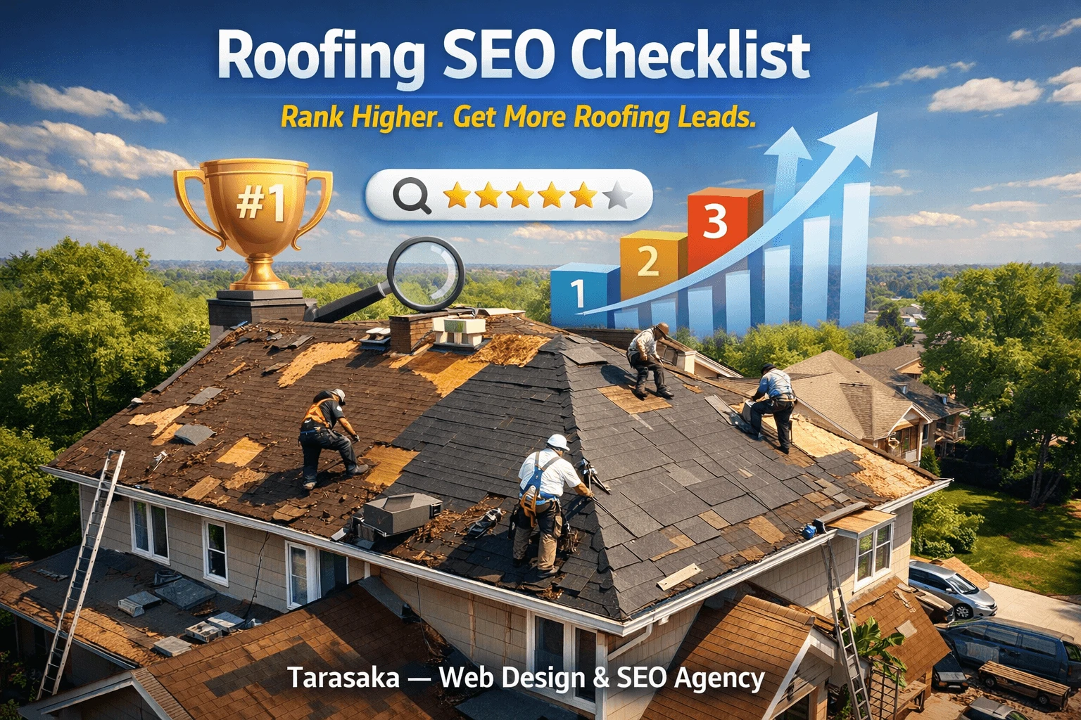 Rank Higher. Get More Roofing Leads. 2