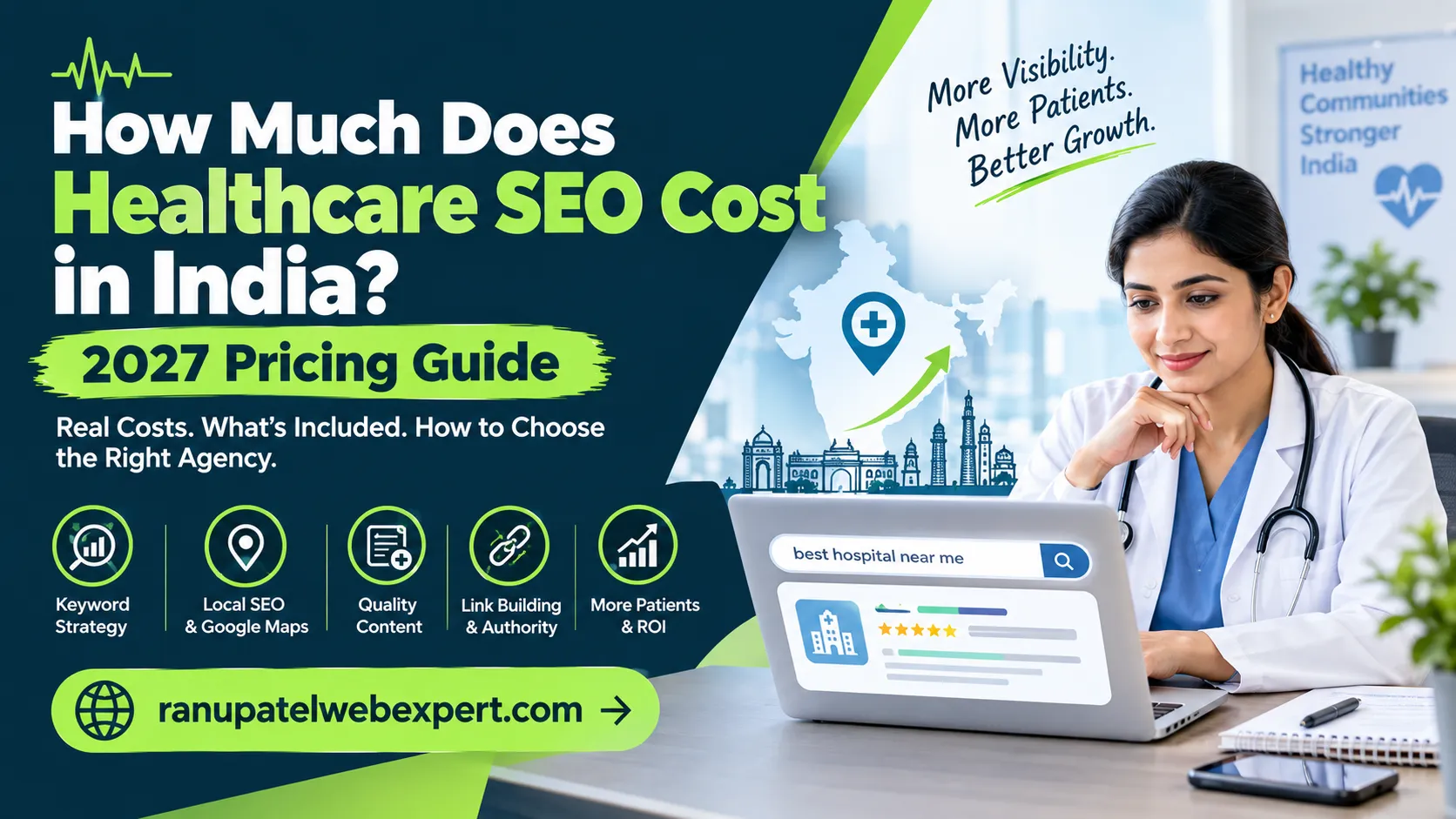 healthcare seo cost india 2027