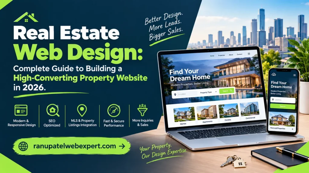 real estate web design 2026