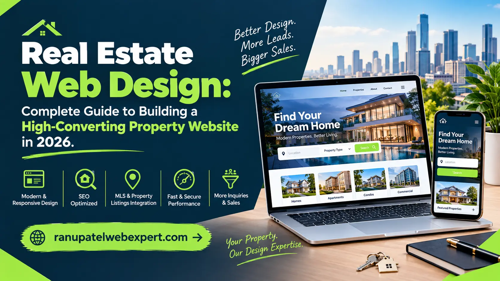 real estate web design 2026