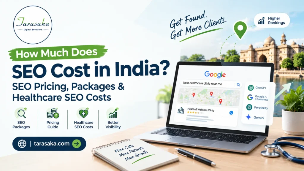 seo cost in india tarasaka digital solutions