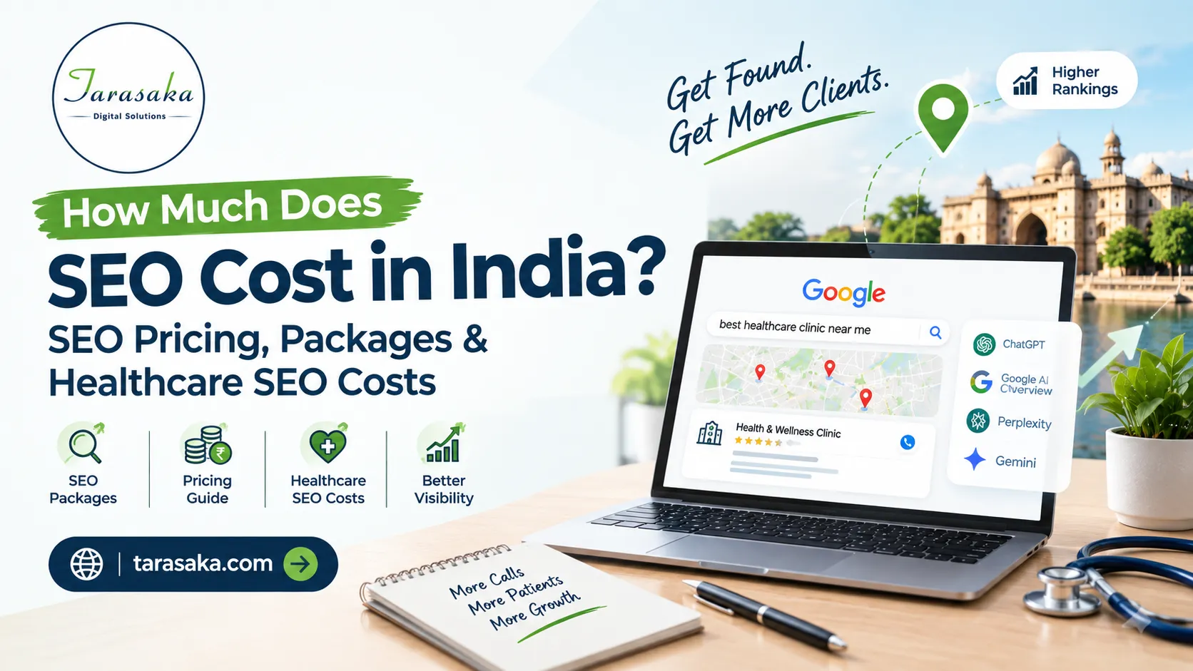 seo cost in india tarasaka digital solutions