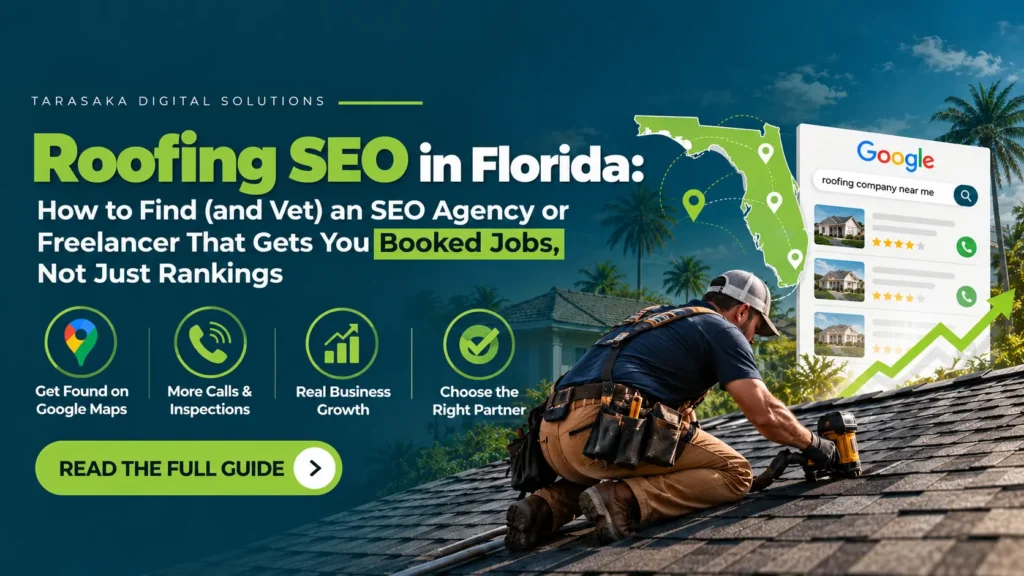 Florida Roofing SEO Get Booked Jobs